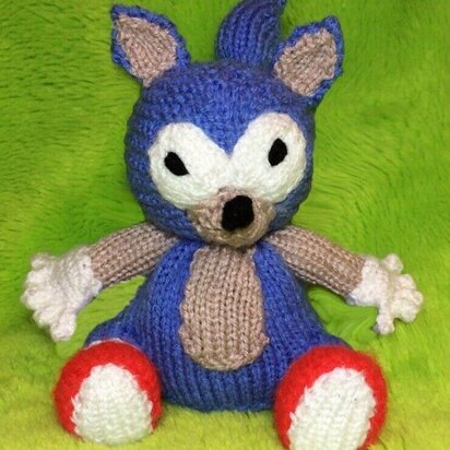 Sonic the Hedgehog choc orange cover / toy