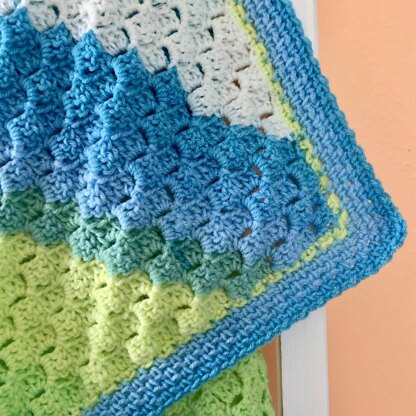 C2C Rectangle Baby Blanket