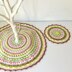 Spring Petals Tree Skirt and Mandala Set
