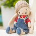 Crochet Pattern Doll clothes - Outfit Cute Little Boy for bunny toy