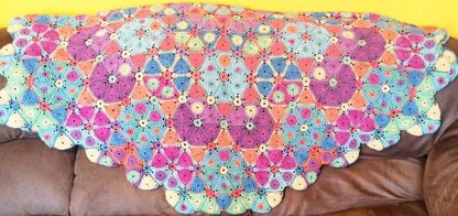 Kaleidoscope Afghan/Blanket