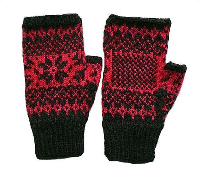 High Score Fingerless Mitts