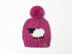 Pink Sheep Winter Hat Pompom Toque Winter Child Women