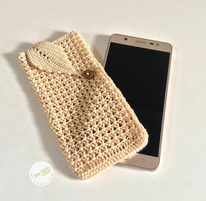 Lacy Leafy Phone Cozy