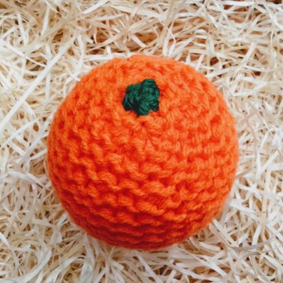 Clementine - Chocolate Orange Cover - knitting pattern