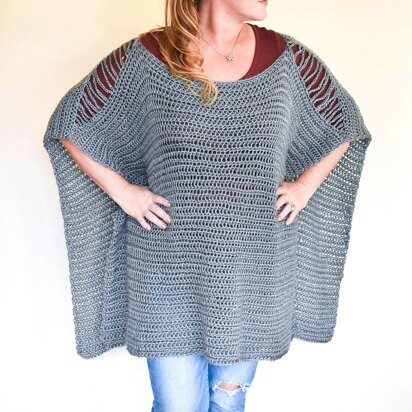 Rainy Daze Oversized Poncho