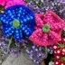 Twisted Tweed Flower Brooch Knitting Pattern - Free Knitting Pattern