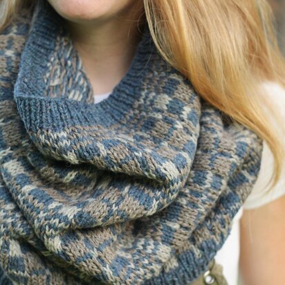 Backwoods Cowl - knitting pattern