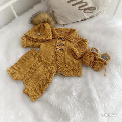 "Walnut" 4 piece set