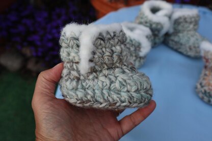 Ugg Style Baby Bootie