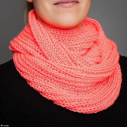 Brioche Infinity Scarf