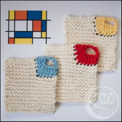 Mondrian scrubbies