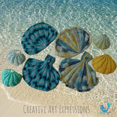 Seashell Scrubby & Towel Collection