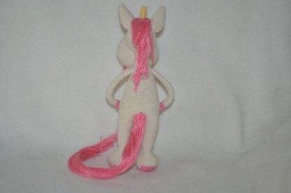 Fluffy the unicorn toy