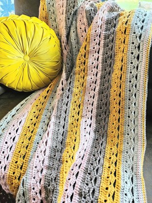Dusk Blossom Throw