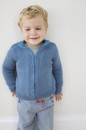 Knitbot Zip Up Cardigan