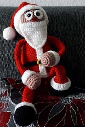 Crochet Pattern Santa Cool!