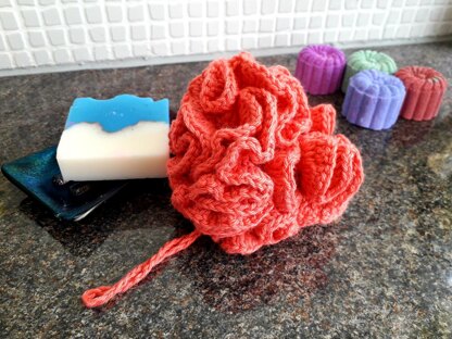 Plastic Free Crochet Bath Puff