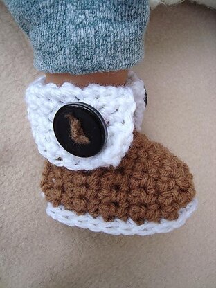 697 SPLIT CUFF UNISEX BABY BOOTS BOOTIES