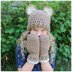 Honey Bear Hat Set