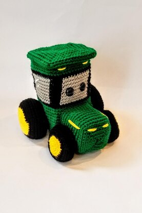 Cute Crochet Tractor