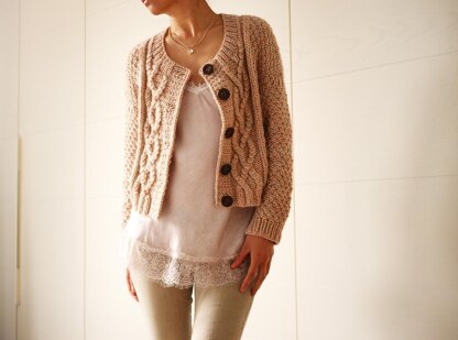 Love Cable Cardigan