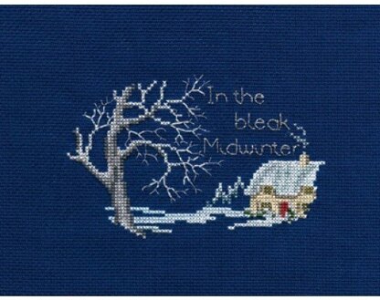 Derwentwater Designs Midwinter Greeting Card Cross Stitch Kit