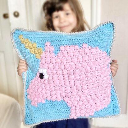 Unicorn Bobble Pillow