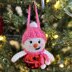 Snowgirl Jingle Bell Ornament