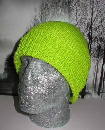 Simple Doubleknit Beanie Hat