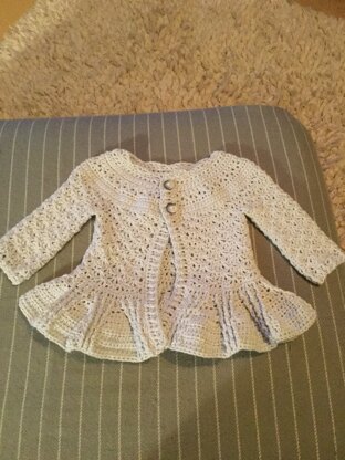 Cotton baby cardigan