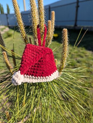 Christmas goody bag: Santa Hat Small bag for candy