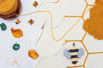 Buzzing Beehive Blanket