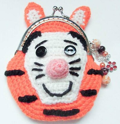 Tiger Animal Coin Purse