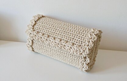 Crochet Lace Pochette Bag