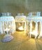 Crochet Boho Candle Cozy Trio
