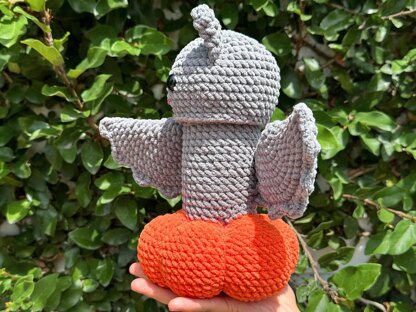 Halloweenie Bat Crochet Funny