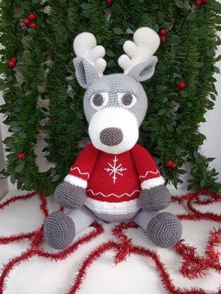 Crochet Reindeer Pattern Blitzen