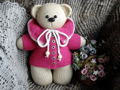 Toy Animal Pattern Knitted Bear