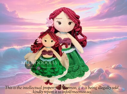 Knit Ariel Doll