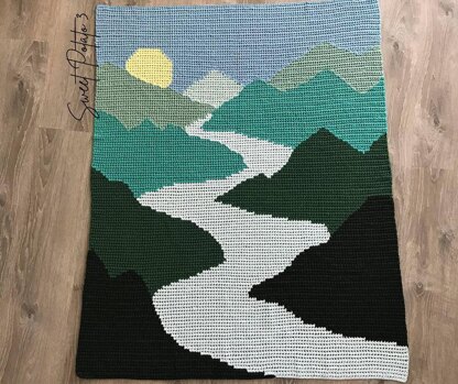 Mountain River Blanket