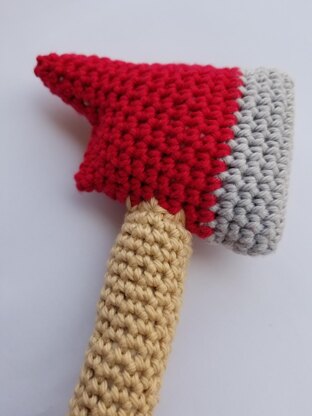 Firefighter's Axe Baby Rattle