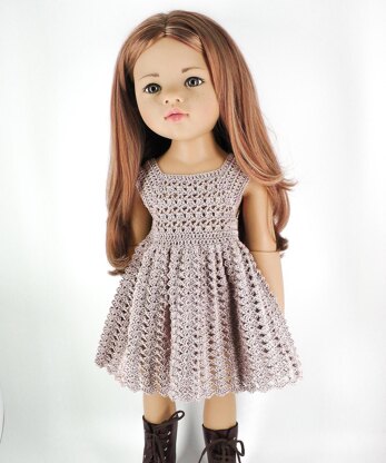 GOTZ 18/19" Doll Ann Lacy Dress