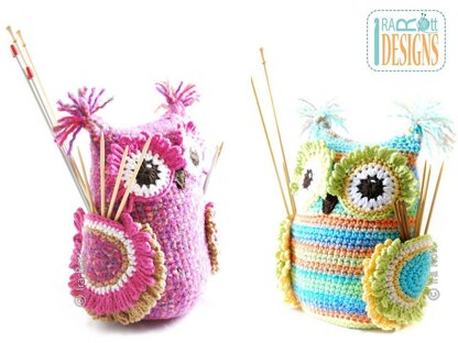 Hooty the Owl Buddy Hooks & Needles Organizer