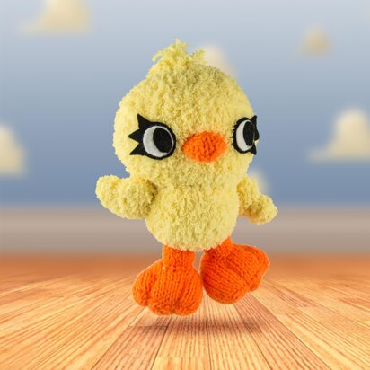 Toy Story Ducky Knitted Toy - knitting pattern