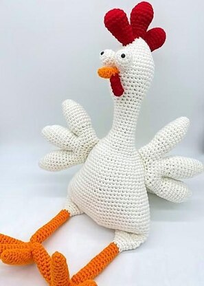 Bird Buddy Chicken Amigurumi