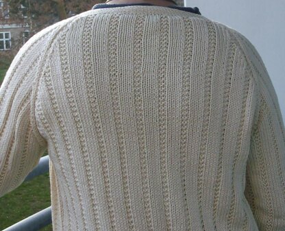 MANDRAZZE CARDIGAN, aran-weight cotton cardigan