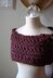 Bordeaux Chunky Cowl / Shoulder Warmer