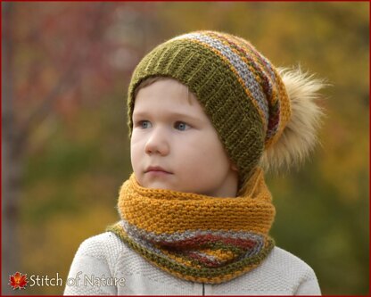 The Woodland Beanie and Cowl