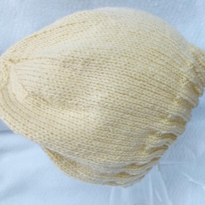 Simple Soft Slouchy Hat